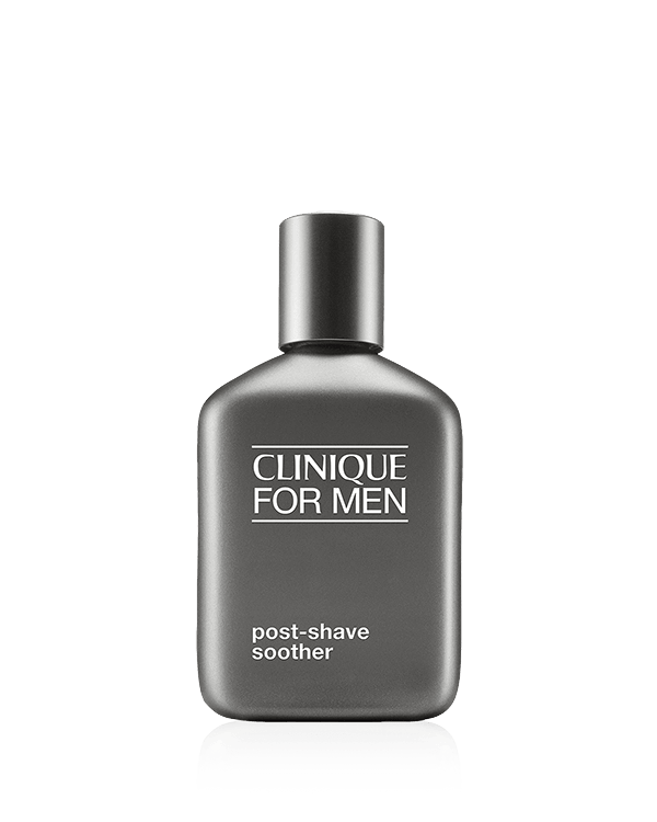 Clinique For Men&amp;trade; Post-Shave Soother, Aloe veraa sisältävä koostumus rauhoittaa parranajosta aiheutuvaa ihoärsytystä ja kuivaa ihoa.