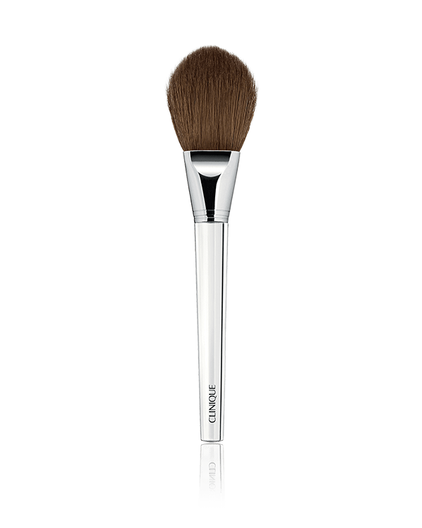 Powder Foundation Brush, Levitä meikkipuuteri kuin ammattilainen. Kapeneva, luonnonharjaksinen sivellin mahdollistaa virheettömän, tasaisen levityksen ja luonnollisen lopputuloksen.